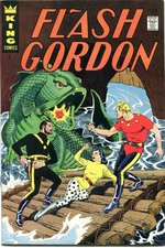 FLASH GORDON #6 KING COMICS COMIC BOOK PAGE ORIGINAL ART BY REED CRANDALL.