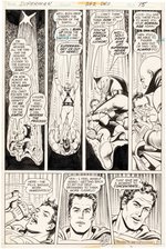 SUPERMAN #282 COMIC BOOK PAGE ORIGINAL ART BY CURT SWAN.