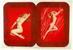 MARILYN MONROE “GOLDEN DREAMS/A NEW WRINKLE” UN-PUNCHED TRAY SHEET.