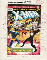 UNCANNY X-MEN #97 MARVEL MASTERWORKS COVER COLOR GUIDE (ANDY YANCHUS COLORIST).