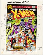 UNCANNY X-MEN #98 MARVEL MASTERWORKS COVER COLOR GUIDE (ANDY YANCHUS COLORIST).