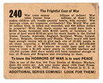 "HORRORS OF WAR" KEY CARD #240.