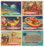 "SPACE CARDS" TOPPS GUM CARD SET.