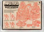 MASTERS OF THE UNIVERSE (1984) - SNAKE MOUNTAIN SERIES 3 PLAYSET AFA 80 NM.