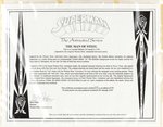 SUPERMAN: THE ANIMATED SERIES FRAMED LIMITED EDITION MULTI-SIGNED ANIMATION CEL.