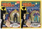 DICK TRACY ACTION FIGURE NEAR SET OF 12 BY PLAYMATES.