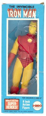 MEGO IRON MAN ACTION FIGURE IN BOX.