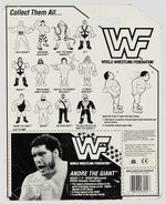 HASBRO WWF (1990) SERIES 1 - ANDRE THE GIANT ACTION FIGURE ON CARD.