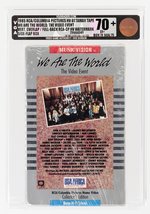 WE ARE THE WORLD: THE VIDEO EVENT 1985 RCA/COLUMBIA PICTURES HOME VIDEO BETAMAX TAPE VGA 70+ EX+.