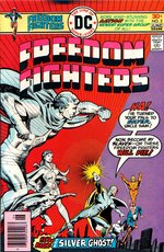 FREEDOM FIGHTERS #2 COMIC BOOK COVER ORIGINAL ART BY DICK GIORDANO.
