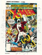 X-MEN #109 COMPLETE STORY AND COVER COLOR GUIDES (FIRST WEAPON ALPHA: ANDY YANCHUS COLORIST).