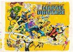 THE OFFICIAL HANDBOOK OF THE MARVEL UNIVERSE (N-P) #8 - REGULAR COVER & INTERIOR PAGES COLOR GUIDES LOT (ANDY YANCHUS COLORIST).
