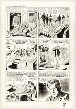 GUNSMOKE WESTERN #74 COMPLETE 13 PAGE STORY ORIGINAL ART BY JACK KELLER.