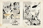 AMAZING SPIDER-MAN VS THE PRODIGY #1 COMPLETE STORY ORIGINAL ART BY ROSS ANDRU.