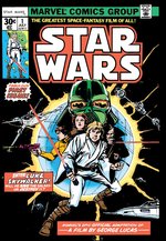 STAR WARS #1 COMIC BOOK PAGE ORIGINAL ART BY HOWARD CHAYKIN.