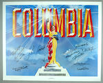 “THE STARS OF COLUMBIA PICTURES” AUTOGRAPHED POSTER.