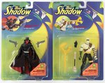 THE SHADOW CARDED ACTION FIGURE LOT OF SIX.