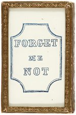 ANDREW JACKSON "FORGET ME NOT" PATCH BOX.