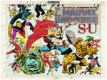 THE OFFICIAL HANDBOOK OF THE MARVEL UNIVERSE (S-U) #11 COLOR GUIDES LOT (ANDY YANCHUS COLORIST).