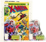 X-MEN #104 COMPLETE STORY & COVER COLOR GUIDES (ANDY YANCHUS COLORIST).