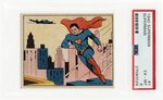 1940 GUM INC. SUPERMAN GUM CARD #1 "SUPERMAN" PSA 6 EX-MINT.