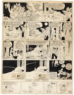THE GUMPS 1933 SUNDAY PAGE ORIGINAL ART BY SIDNEY SMITH.
