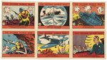 1939 W.S. CORP. "THE SECOND WORLD WAR" STRIP CARD SET WITH HITLER.