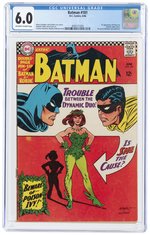 BATMAN #181 JUNE 1966 CGC 6.0 FINE (FIRST POISON IVY).