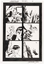 THE BATMAN STRIKES! #11 PAGE ORIGINAL ART BY CHRISTOPHER JONES.