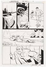 THE BATMAN STRIKES! #13 PAGE ORIGINAL ART BY CHRISTOPHER JONES.
