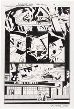 THE BATMAN STRIKES! #14 PAGE ORIGINAL ART BY CHRISTOPHER JONES.