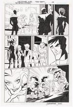 THE BATMAN STRIKES! #41 PAGE ORIGINAL ART BY CHRISTOPHER JONES.