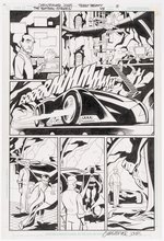 THE BATMAN STRIKES! #43 PAGE ORIGINAL ART BY CHRISTOPHER JONES.