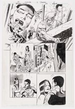 THE ALL-NEW ATOM #24 UNALTERED ORIGINAL ART PAGE BY PAT OLLIFFE.