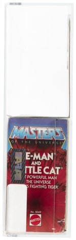 MASTERS OF THE UNIVERSE (1983) - HE-MAN AND BATTLE CAT SERIES 2 GIFTSET AFA 80 Y-NM.