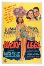 "LUCKY LEGS" MOVIE POSTER.