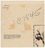 LITTLE LULU 1944 COMIC STRIP ORIGINAL ART BY MARGE BUELL.