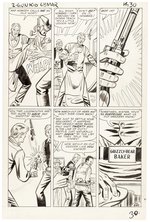TWO GUN KID #68 ORIGINAL ART FIVE PAGE COMPLETE STORY BY JACK KELLER.