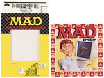 MAD MAGAZINE #162 FRAMED "MAD FOLD-IN" PAINTING ORIGINAL ART BY AL JAFFEE.