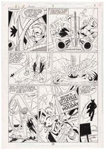 GREEN LANTERN CORPS QUARTERLY #3 COMIC BOOK PAGE ORIGINAL ART LOT BY JOE JAMES (G'NORT).