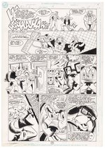 GREEN LANTERN CORPS QUARTERLY #4 COMIC BOOK PAGE ORIGINAL ART LOT BY JOE JAMES (G'NORT).