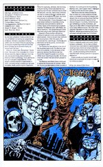 DETECTIVE COMICS ANNUAL #2 WHO'S WHO - SCARECROW COMIC BOOK PAGE ORIGINAL ART BY JOE JAMES.