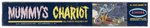 AURORA MUMMY'S CHARIOT FACTORY-SEALED BOXED MODEL KIT.