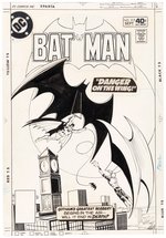 BATMAN #315 COMIC BOOK COVER ORIGINAL ART BY DICK GIORDANO.