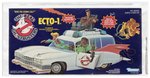 THE REAL GHOSTBUSTERS (1986) SERIES 1 VEHICLE - ECTO-1 AFA 80 NM (YELLOW TEXT).