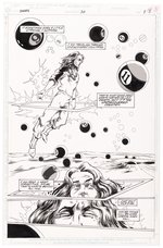SHADE, THE CHANGING MAN VOL. 2 #30 COMIC BOOK PAGE ORIGINAL ART BY DUNCAN EAGLESON.