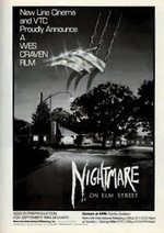 A NIGHTMARE ON ELM STREET PRE-RELEASE MOVIE POSTER ORIGINAL ART BY DUNCAN EAGLESON.
