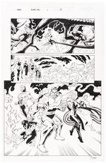 BLACK SUN: X-MEN #1 ORIGINAL ART PAGE PAIR BY THOMAS DERENICK.
