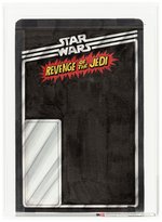 STAR WARS: REVENGE OF THE JEDI (1982) - MOCK-UP CONCEPT PROOF CARD AFA NG NO GRADE (ALTERNATE REVENGE LOGO).