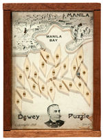 "THE DEWEY PUZZLE" SPAN-AM WAR DEXTERITY PUZZLE.